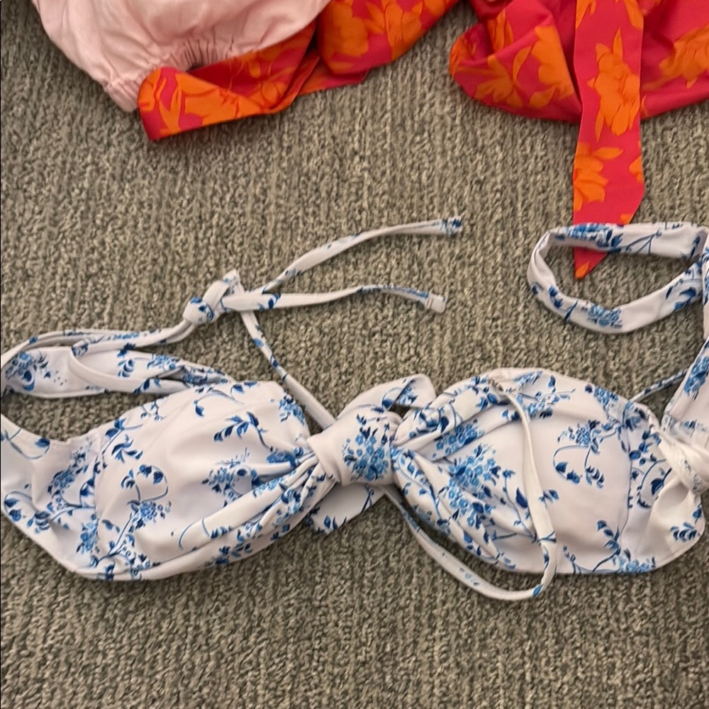 SHEIN Blue Floral Bikini